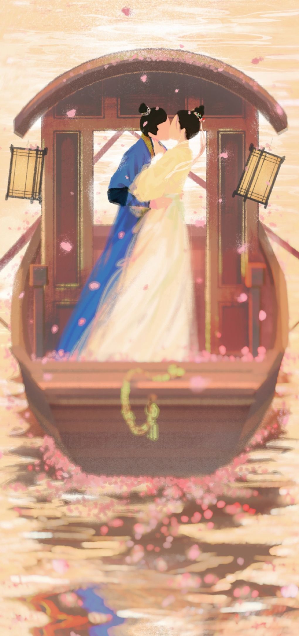 七夕招桃花壁纸 七夕招桃花壁纸