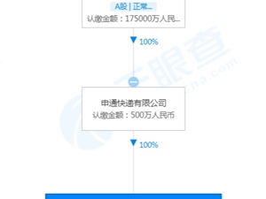 申通快递在黑龙江成立物流公司 注册资本500万人民币