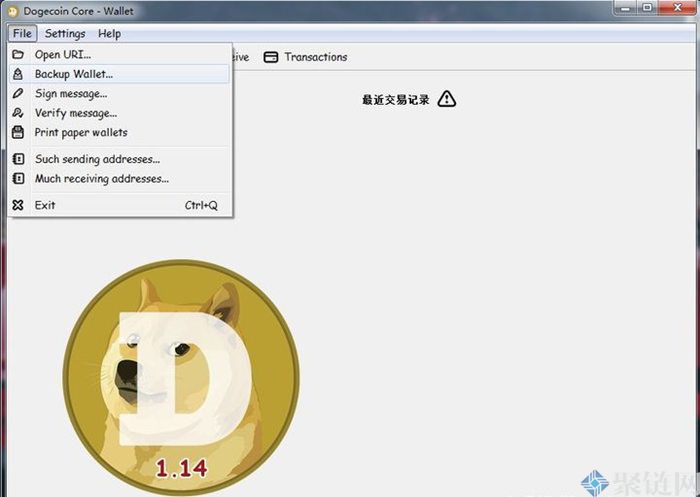 Dogecoin钱包新手使用教程