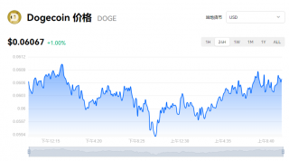 一个狗狗币多少美元？doge币最新价格