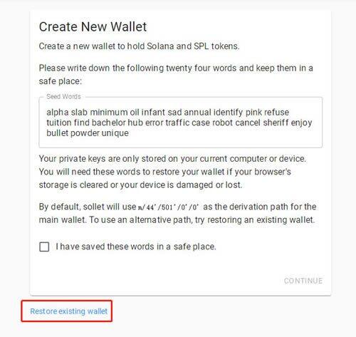 Solana钱包(sollet.io)使用教程-第7张图片-欧易下载