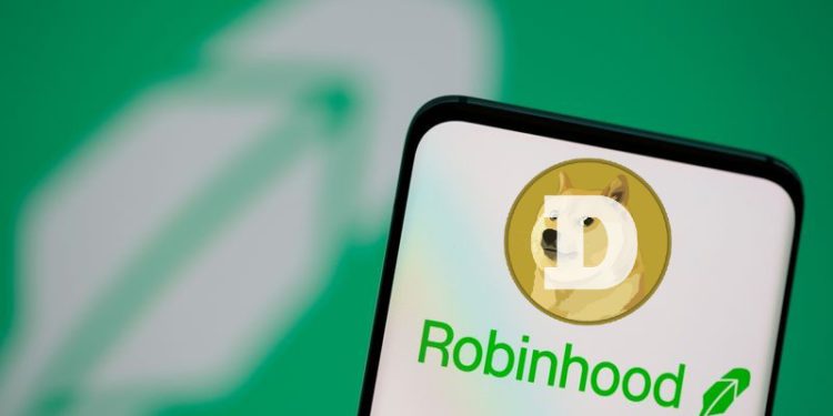 Robinhood托管的狗狗币占25%总流通量价值28亿美元1