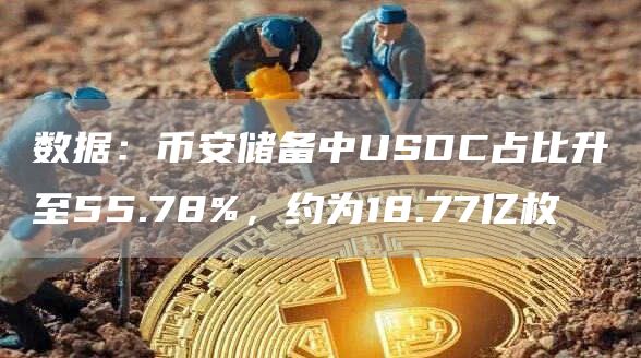 数据:币安储备中USDC占比升至55.78%,约为18.77亿枚1