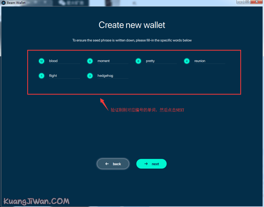 BEAM Wallet怎么使用？BEAM钱包使用图文教程-第5张图片-binance下载