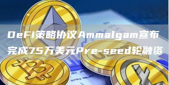 DeFi策略协议Ammalgam宣布完成75万美元Pre-seed轮融资1
