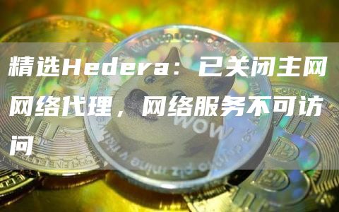 精选Hedera：已关闭主网网络代理，网络服务不可访问1