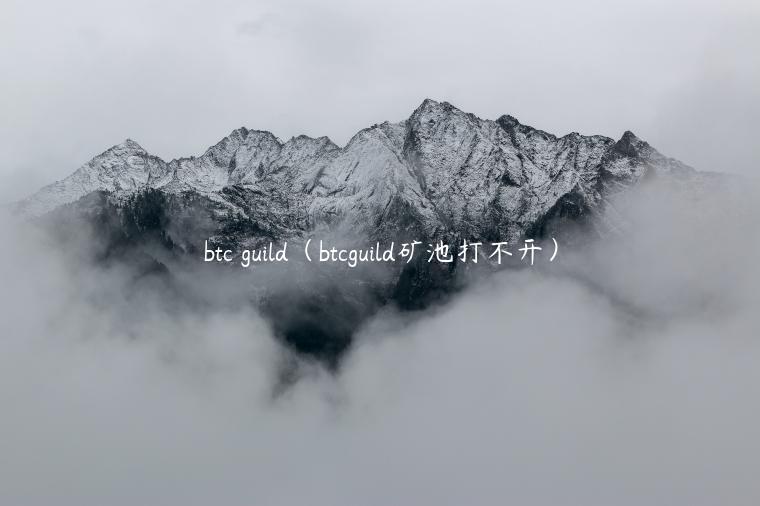btc guild（btcguild矿池打不开）-第1张图片-binance下载
