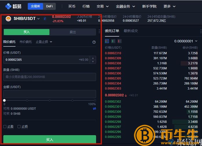 如何买卖柴犬币，shib柴犬币购买交易教程-第5张图片-binance下载