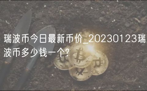 瑞波币今日最新币价_20230123瑞波币多少钱一个?-第1张图片-binance下载