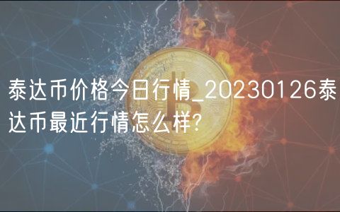 泰达币价格今日行情_20230126泰达币最近行情怎么样?-第1张图片-binance下载