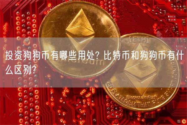 投资狗狗币有哪些用处? 比特币和狗狗币有什么区别?-第1张图片-binance下载