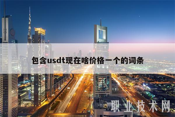 包含usdt现在啥价格一个的词条-第1张图片-binance下载