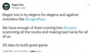 NFT市场掀起“动物园狂潮”？解析DAOMaker 创始人挂帅的项目Degen Zoo