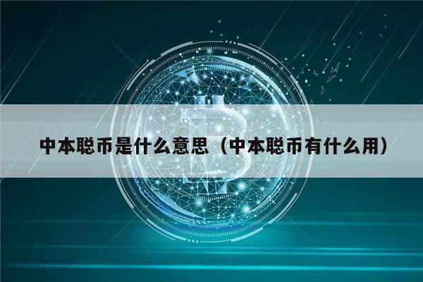 中本聪币是什么意思（中本聪币有什么用）-第1张图片-binance下载