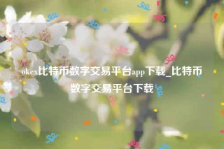 okb官网下载-okb比特币数字交易平台app下载