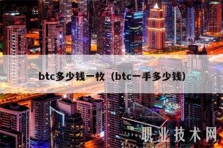 btc多少钱一枚（btc一手多少钱