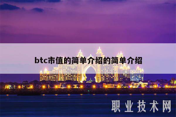 btc市值的简单介绍的简单介绍-第1张图片-binance下载