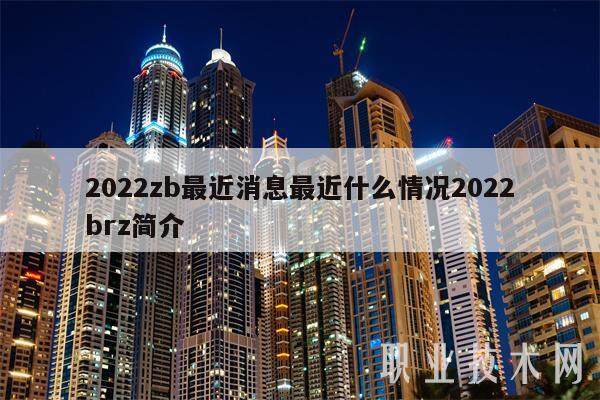 2022zb最近消息最近什么情况2022brz简介-第1张图片-binance下载