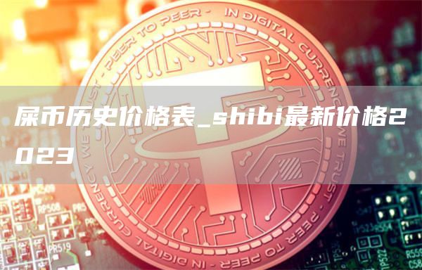 屎币历史价格表_shibi最新价格2023