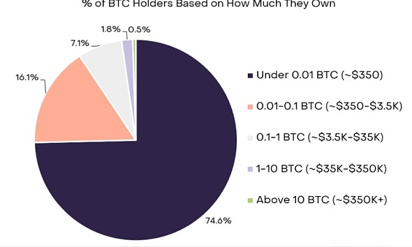 灰度揭秘比特币所有权格局：仅2.3%所有者有1个以上比特币-第1张图片-binance下载