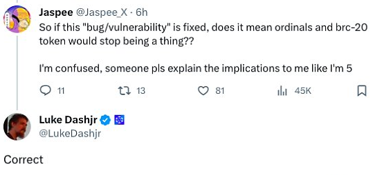 核心开发者想禁掉铭文炸锅 比特币会因此分叉吗？-第2张图片-binance下载